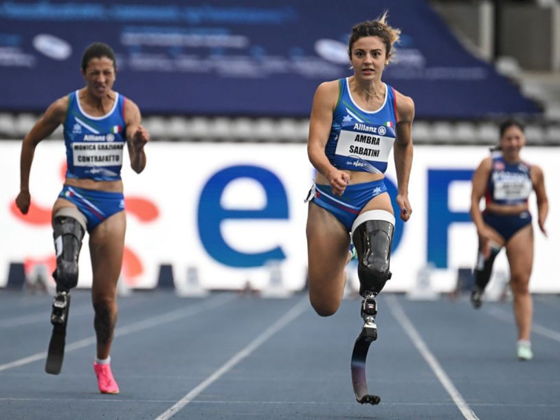 Women's 100m T63 Final during day six of the Para Athletics World Championships Paris 2023