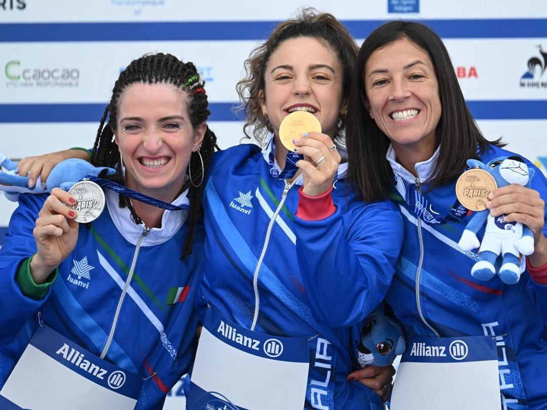 Martina Caironi, Ambra Sabatini and Monica Graziana Contrafatto