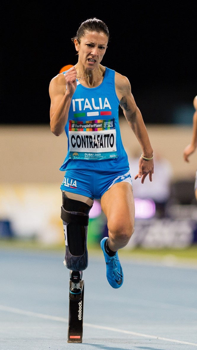 Monica Contrafatto atleta